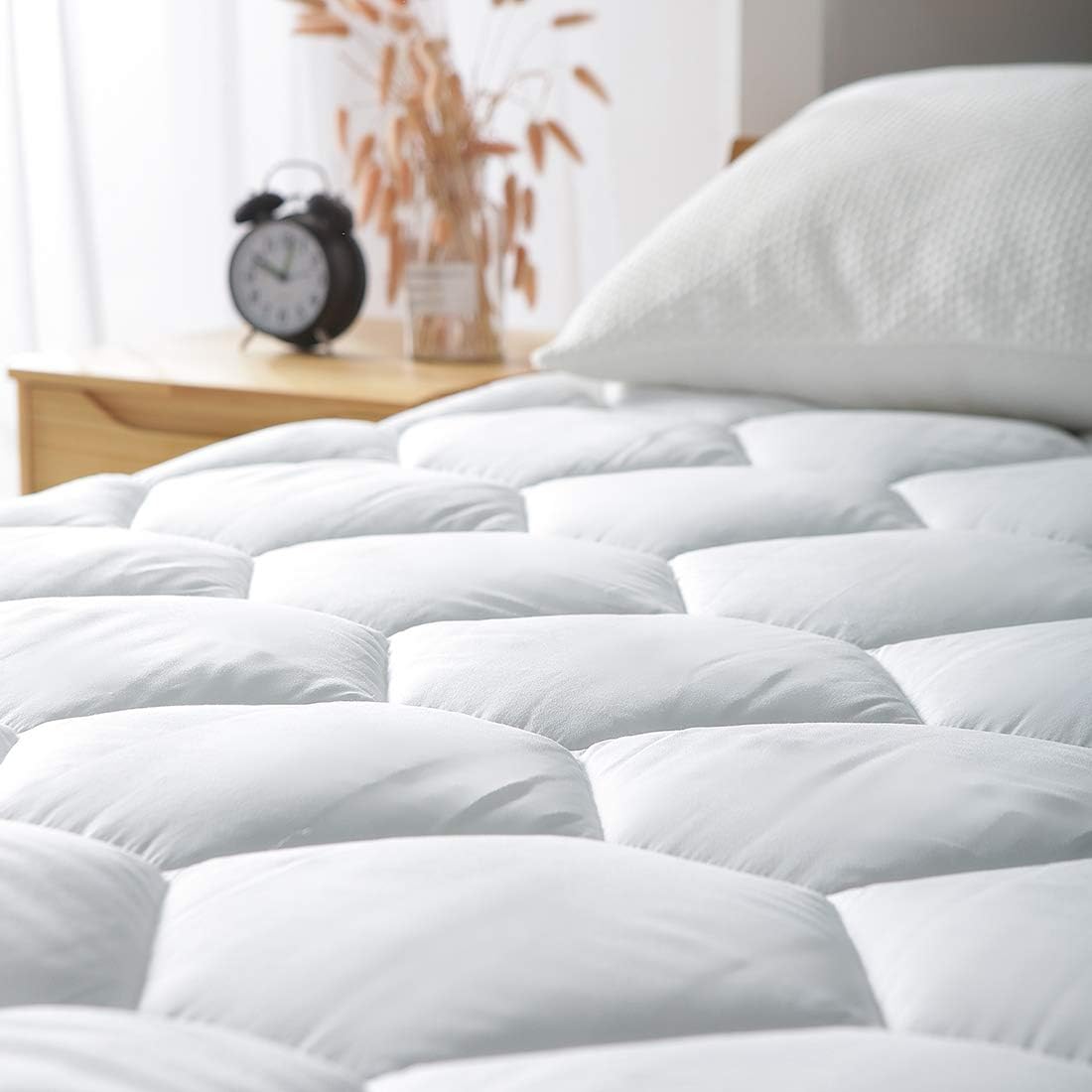 Quilted Deep Pocket Queen Mattress Pad