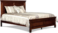 Cherry Wood Full Panel Bed Frame