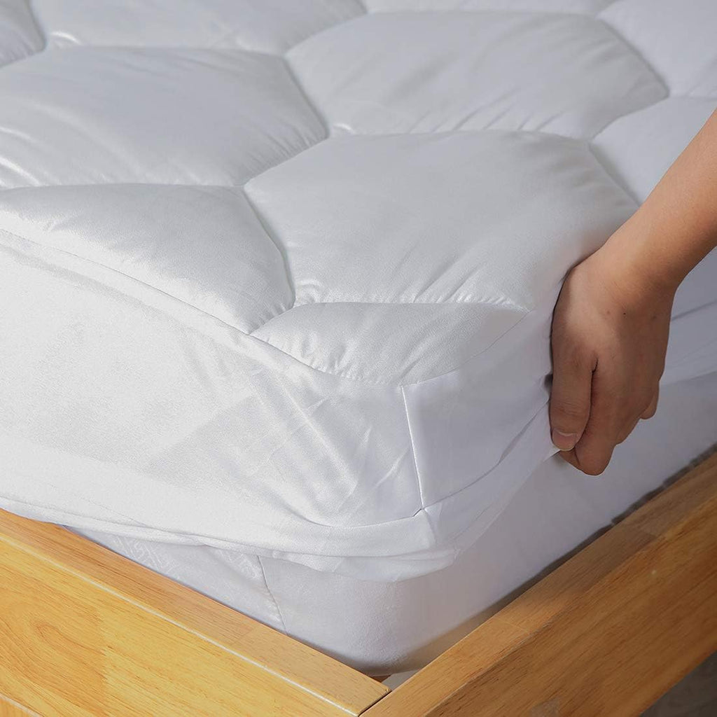 Quilted Deep Pocket Queen Mattress Pad