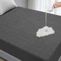 Gray Deep Pocket Queen Mattress Protector