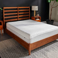 White Waterproof Queen Mattress Protector